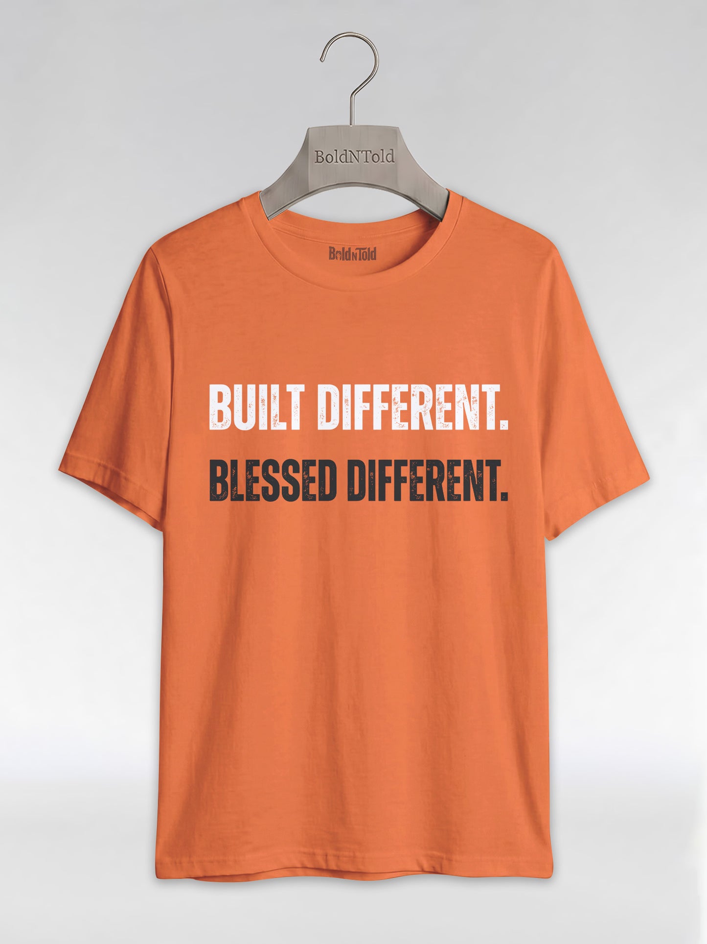 Built Different Blessed Different: Black Excellence Graphic T-Shirt - BoldnTold