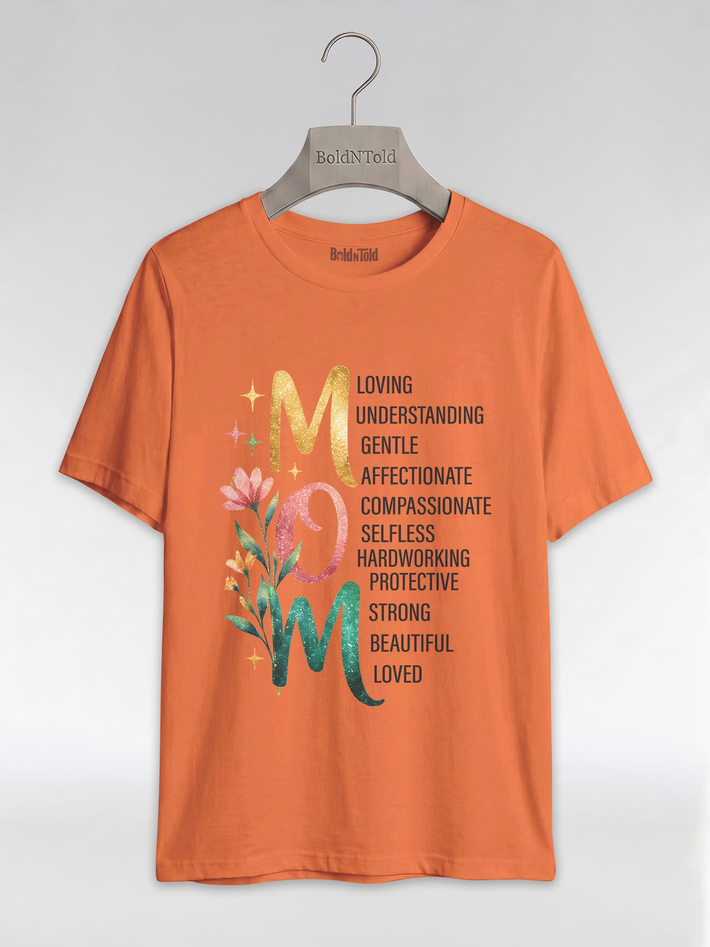 Black Mom Excellence: The Heart of the Family Graphic T-Shirt - BoldnTold