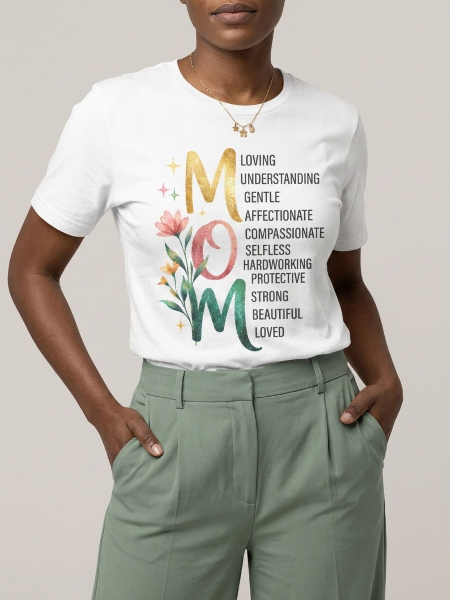 Black Mom Excellence: The Heart of the Family Graphic T-Shirt - BoldnTold