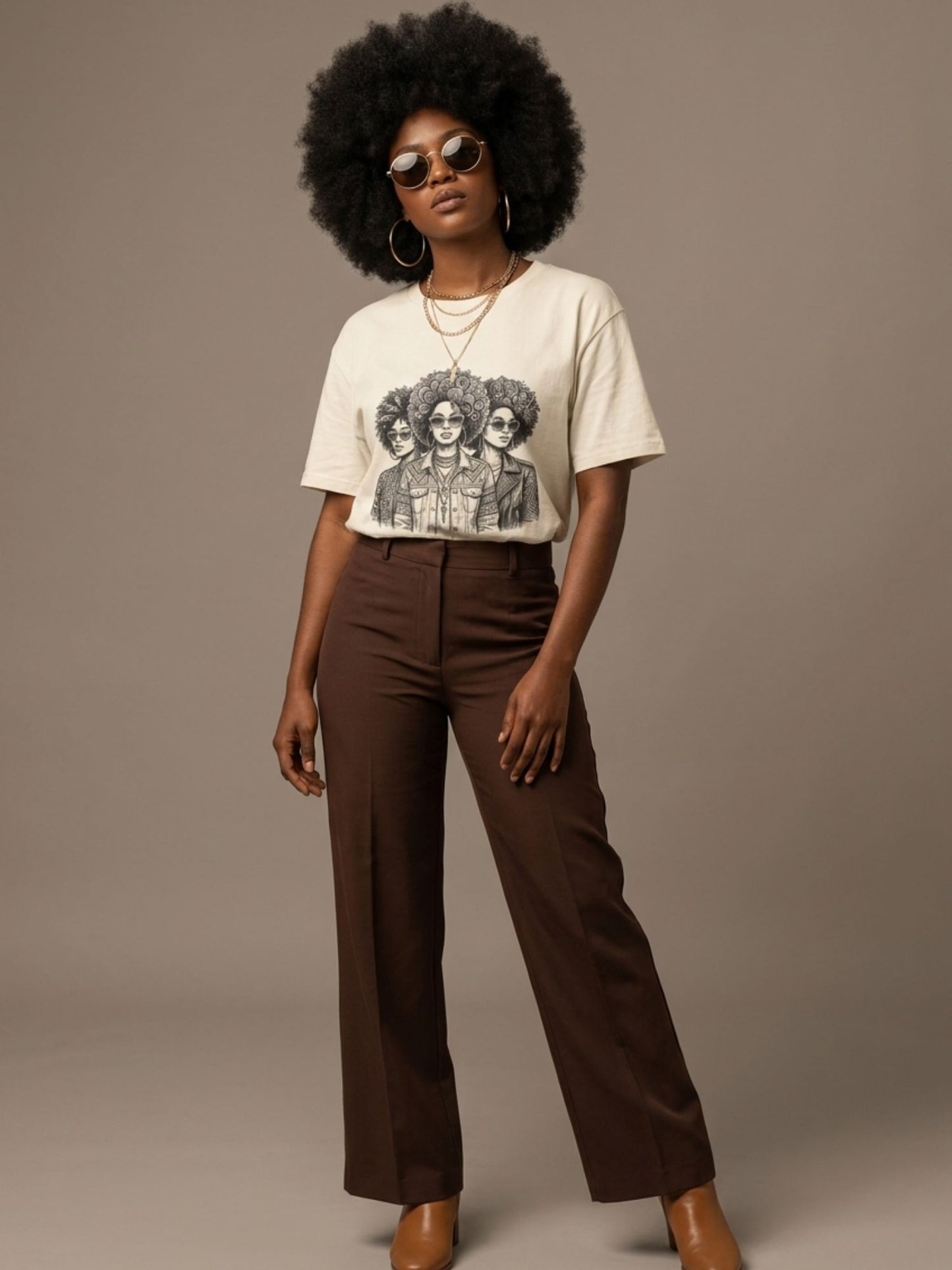 Tribal Soul: Black Girl Magic Squad Graphic T-Shirt - BoldnTold