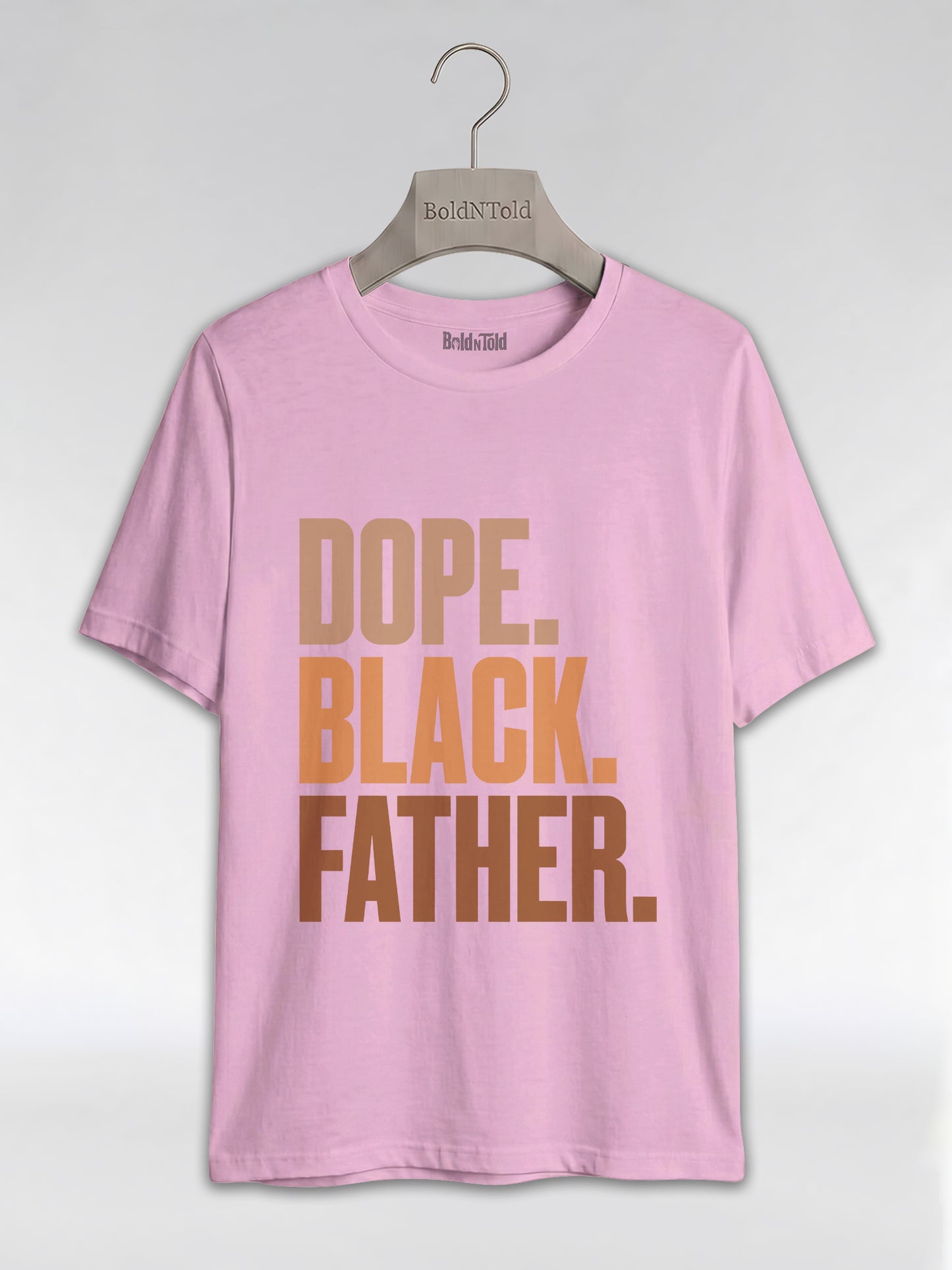 Dope Black Father Graphic T-Shirt - BoldnTold
