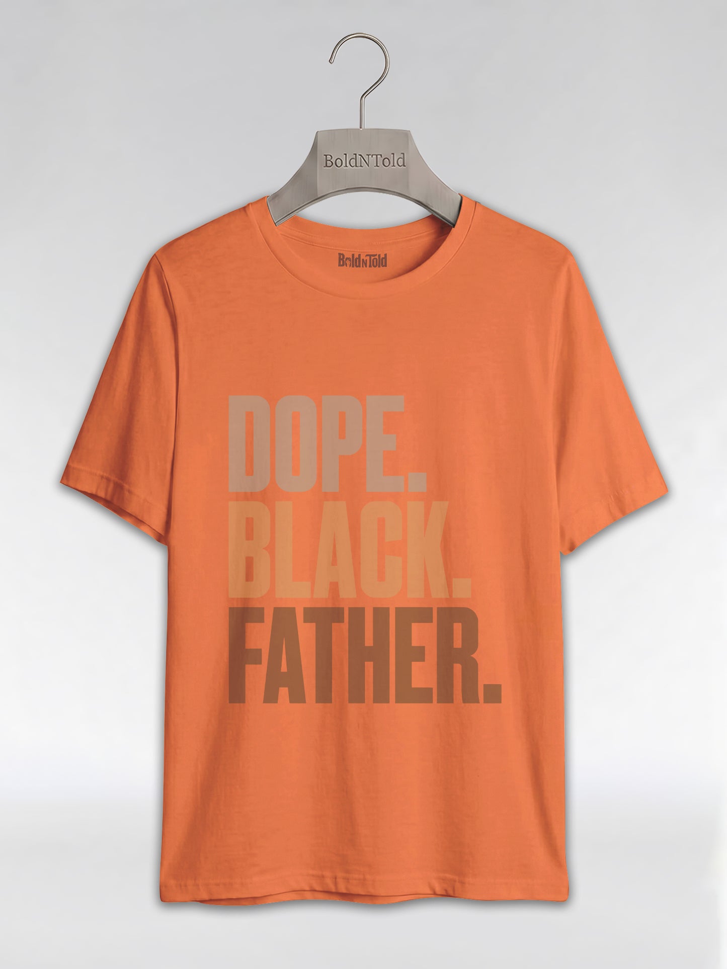 Dope Black Father Graphic T-Shirt - BoldnTold