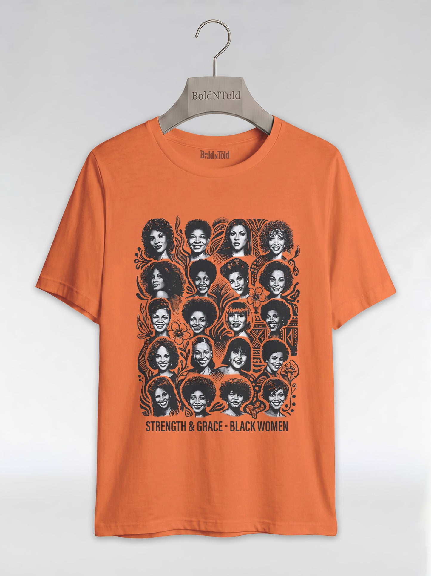 Strength & Grace: Icons of Black Women Empowerment Graphic T-Shirt - BoldnTold