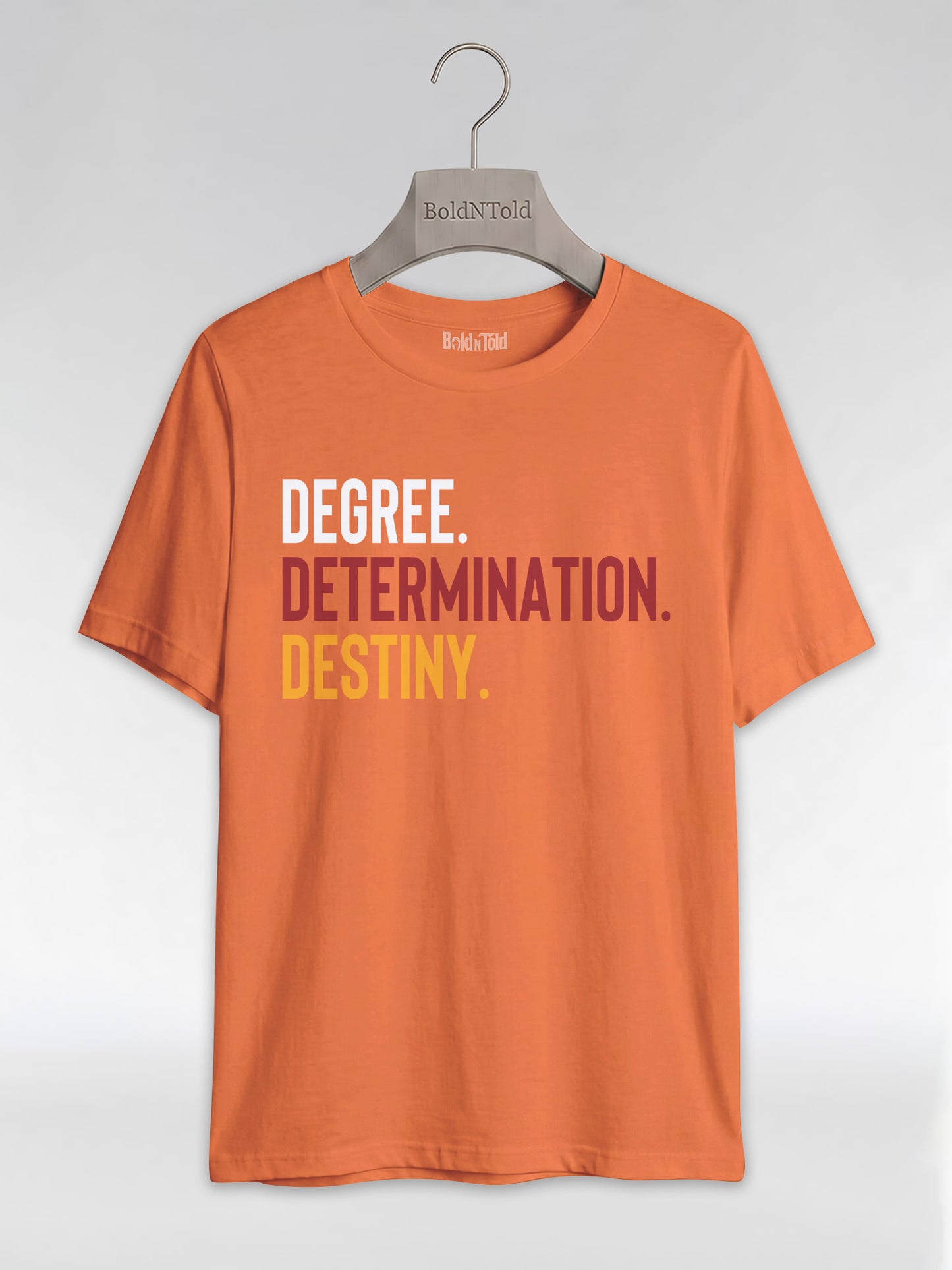 Degree Determination Destiny: Black Excellence Graduation Graphic T-Shirt - BoldnTold