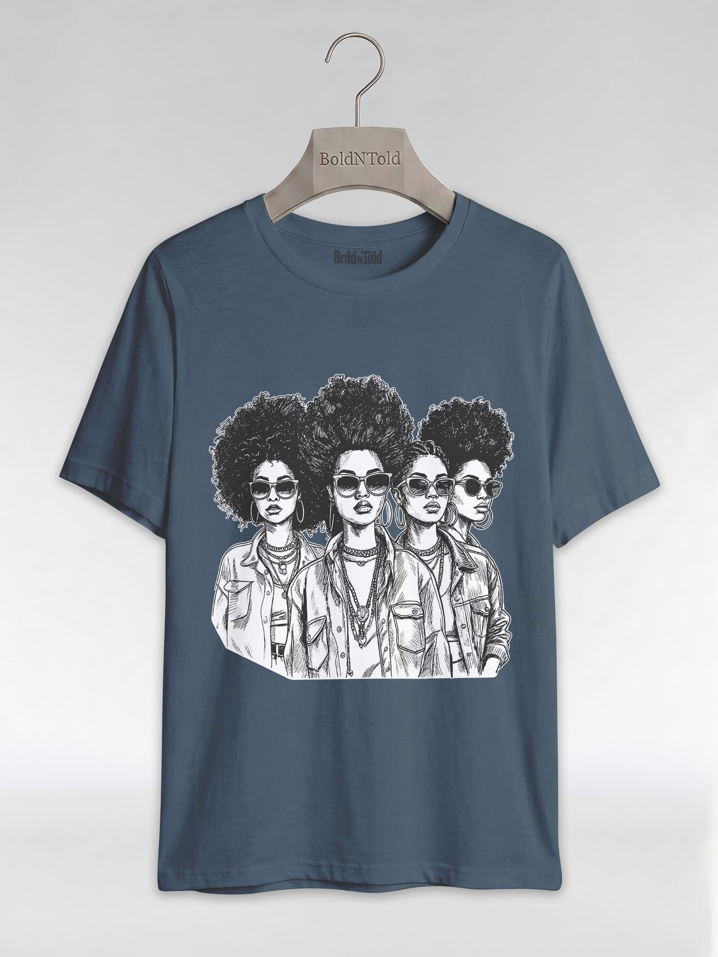 Black Girl Magic: The Ultimate Squad Goals Graphic T-Shirt - BoldnTold