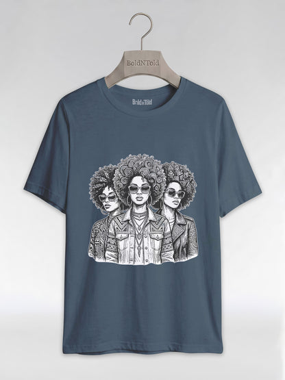 Tribal Soul: Black Girl Magic Squad Graphic T-Shirt - BoldnTold