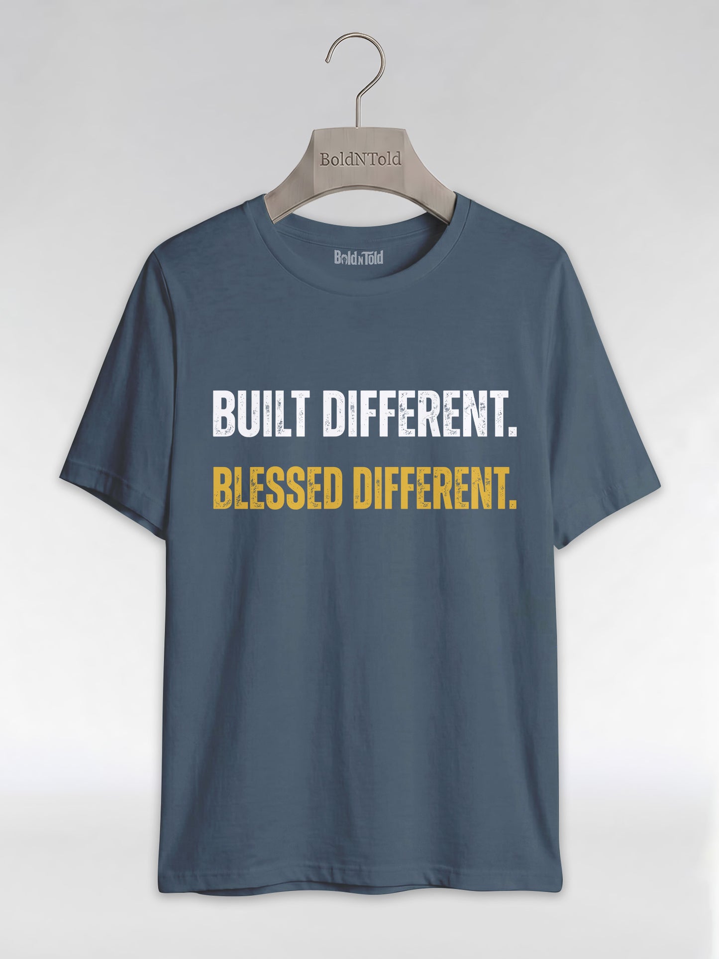 Built Different Blessed Different: Black Excellence Graphic T-Shirt - BoldnTold