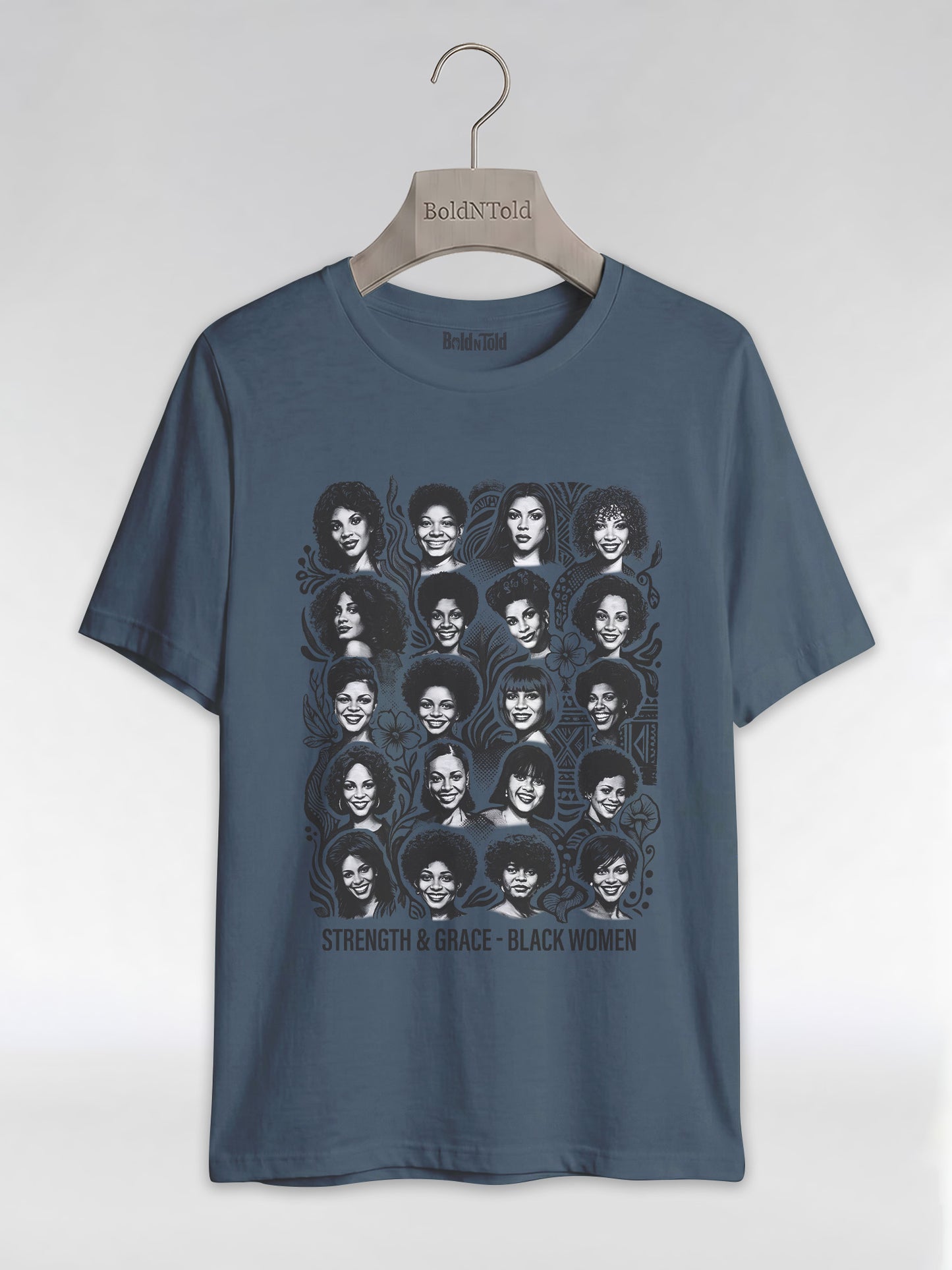 Strength & Grace: Icons of Black Women Empowerment Graphic T-Shirt - BoldnTold