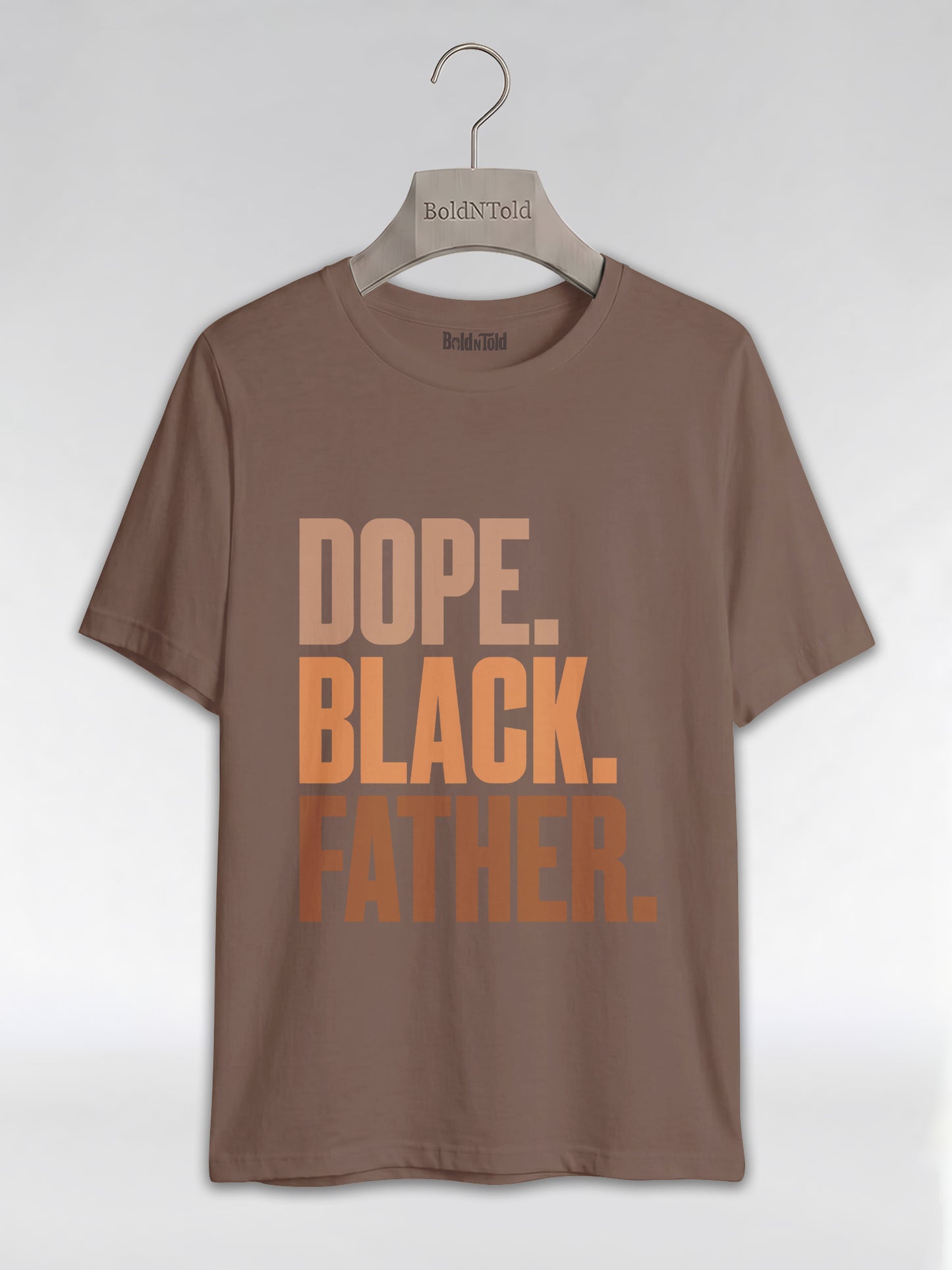 Dope Black Father Graphic T-Shirt - BoldnTold