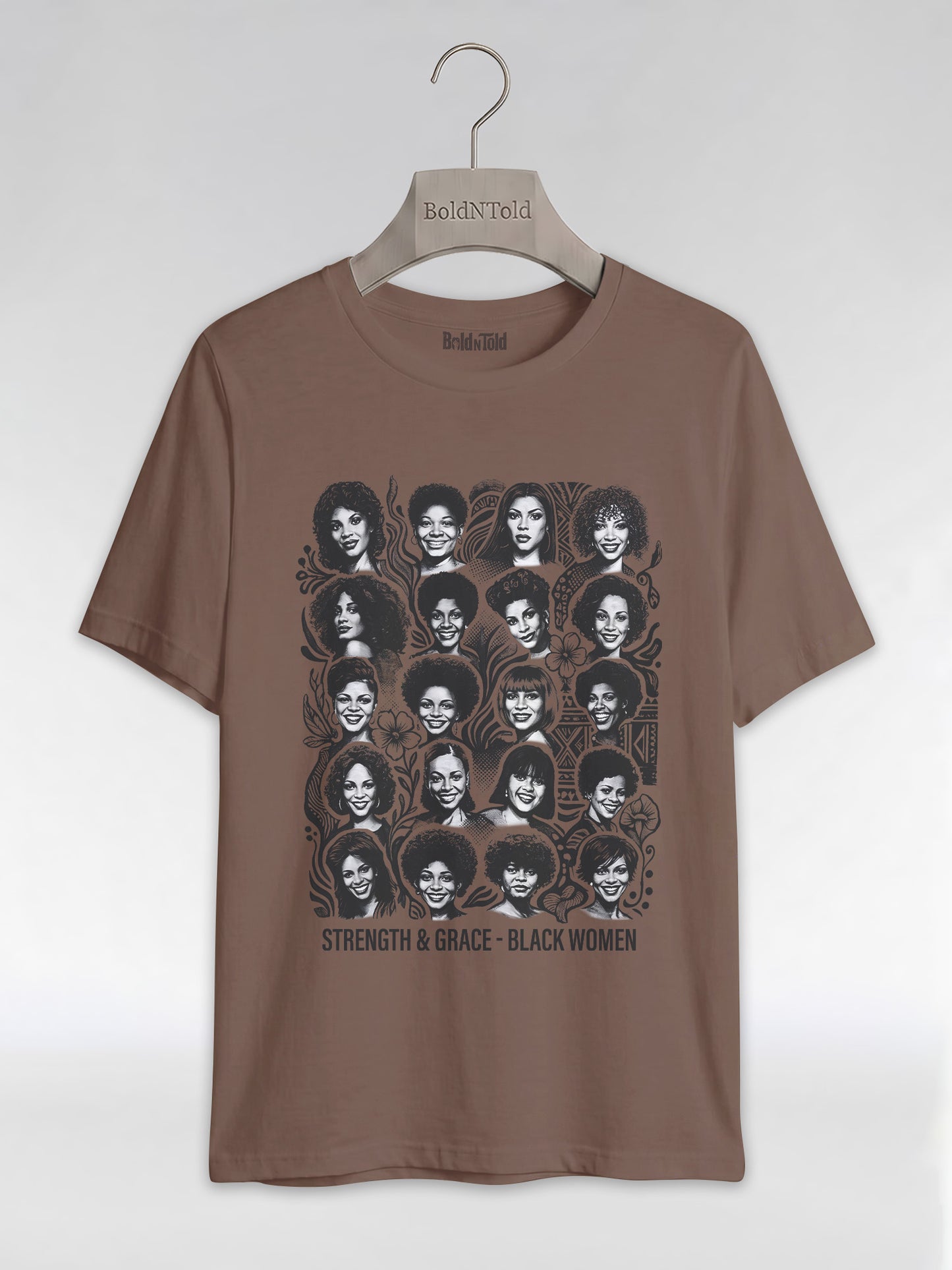 Strength & Grace: Icons of Black Women Empowerment Graphic T-Shirt - BoldnTold