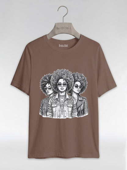 Tribal Soul: Black Girl Magic Squad Graphic T-Shirt - BoldnTold