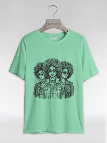 Tribal Soul: Black Girl Magic Squad Graphic T-Shirt - BoldnTold