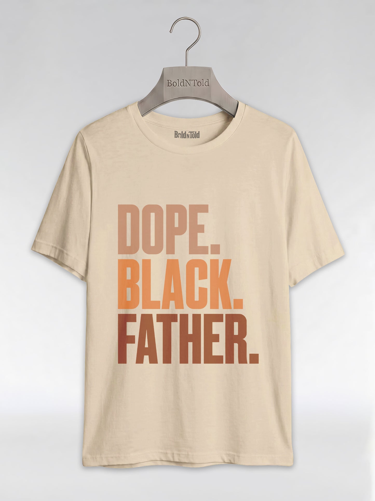 Dope Black Father Graphic T-Shirt - BoldnTold