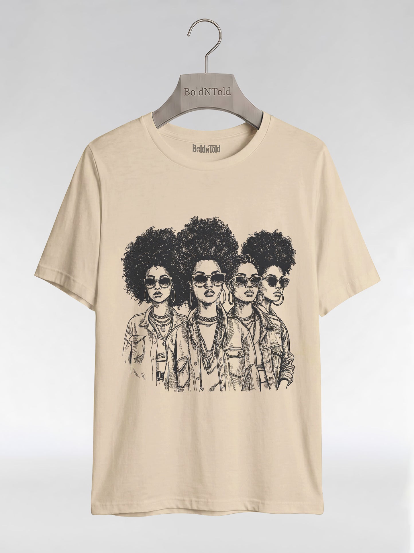 Black Girl Magic: The Ultimate Squad Goals Graphic T-Shirt - BoldnTold