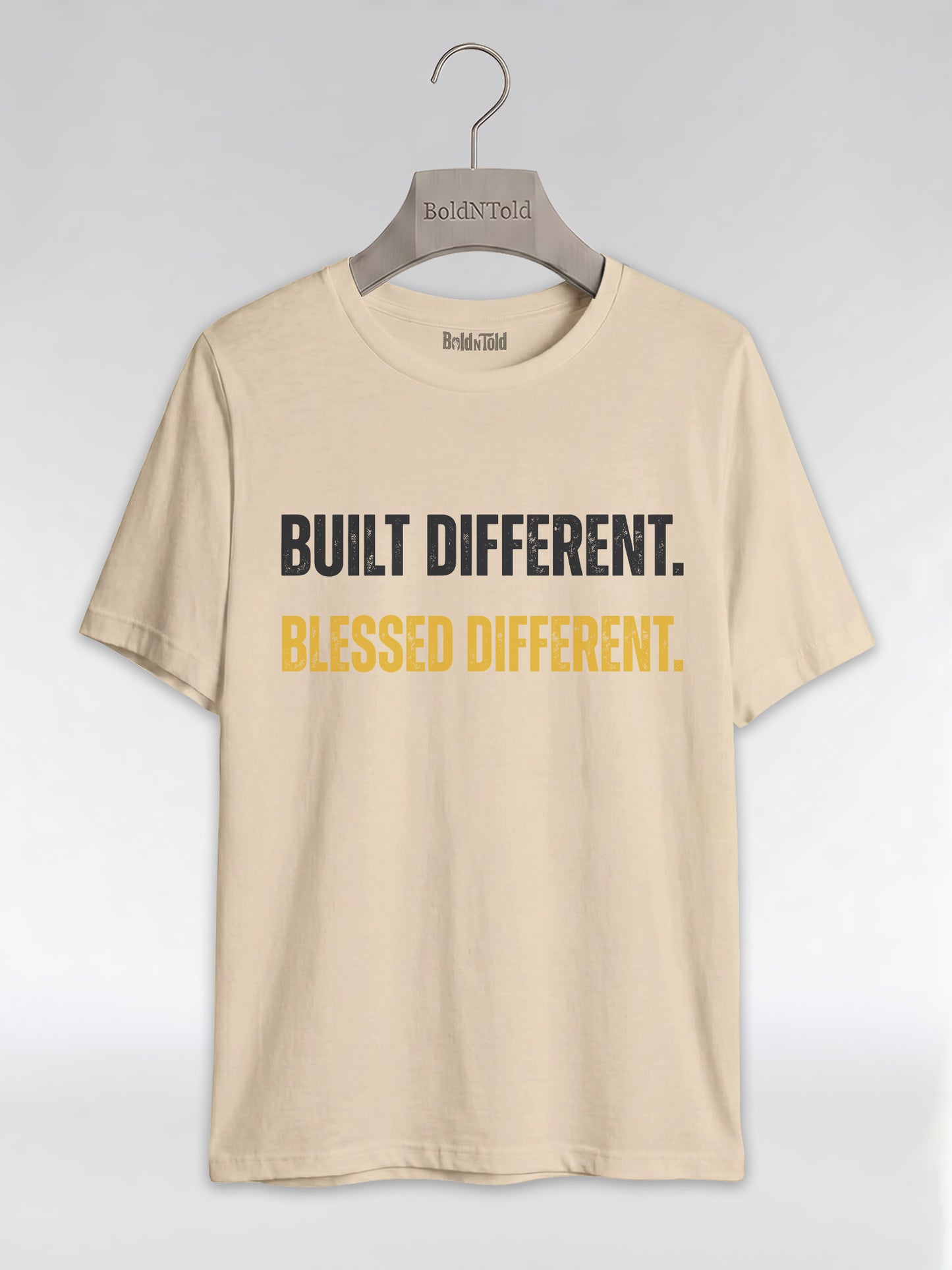 Built Different Blessed Different: Black Excellence Graphic T-Shirt - BoldnTold