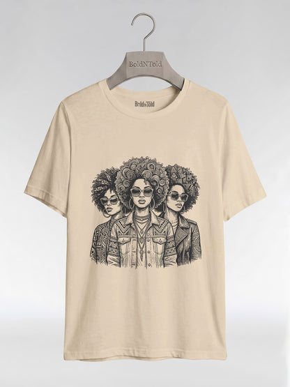 Tribal Soul: Black Girl Magic Squad Graphic T-Shirt - BoldnTold