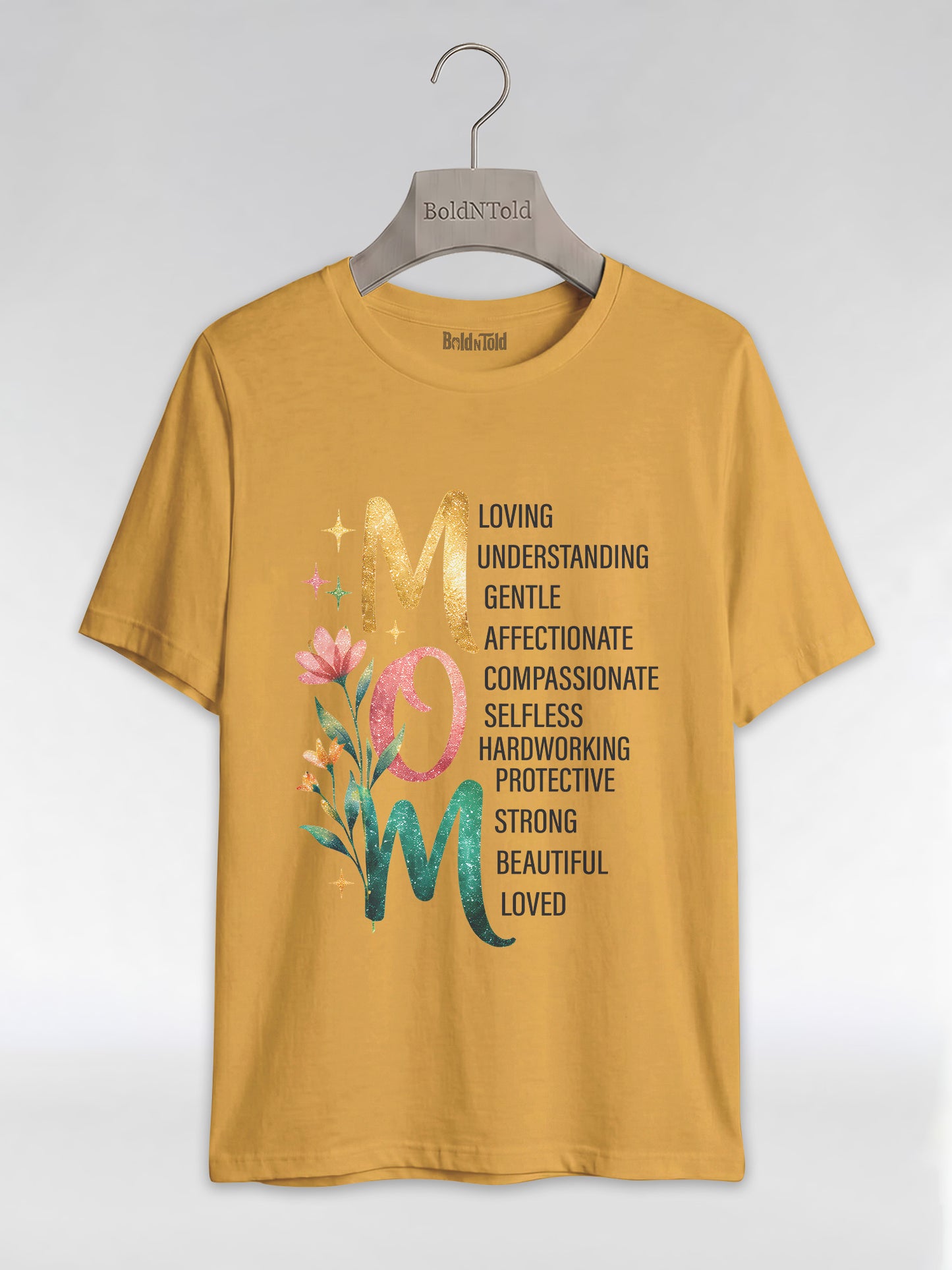 Black Mom Excellence: The Heart of the Family Graphic T-Shirt - BoldnTold