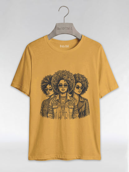 Tribal Soul: Black Girl Magic Squad Graphic T-Shirt - BoldnTold