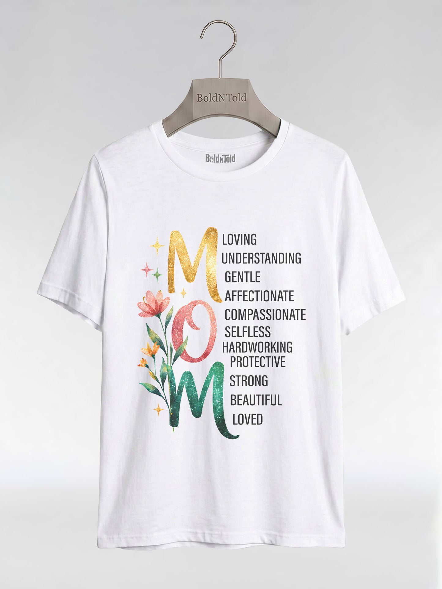 Black Mom Excellence: The Heart of the Family Graphic T-Shirt - BoldnTold