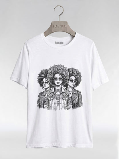Tribal Soul: Black Girl Magic Squad Graphic T-Shirt - BoldnTold